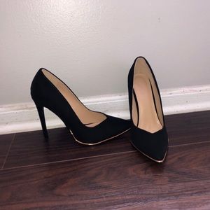 Black high heels